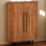 Solid Wood Storage Cabinet