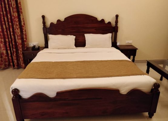 Classic Wooden Double Bed