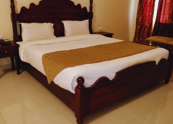 Classic Wooden Double Bed