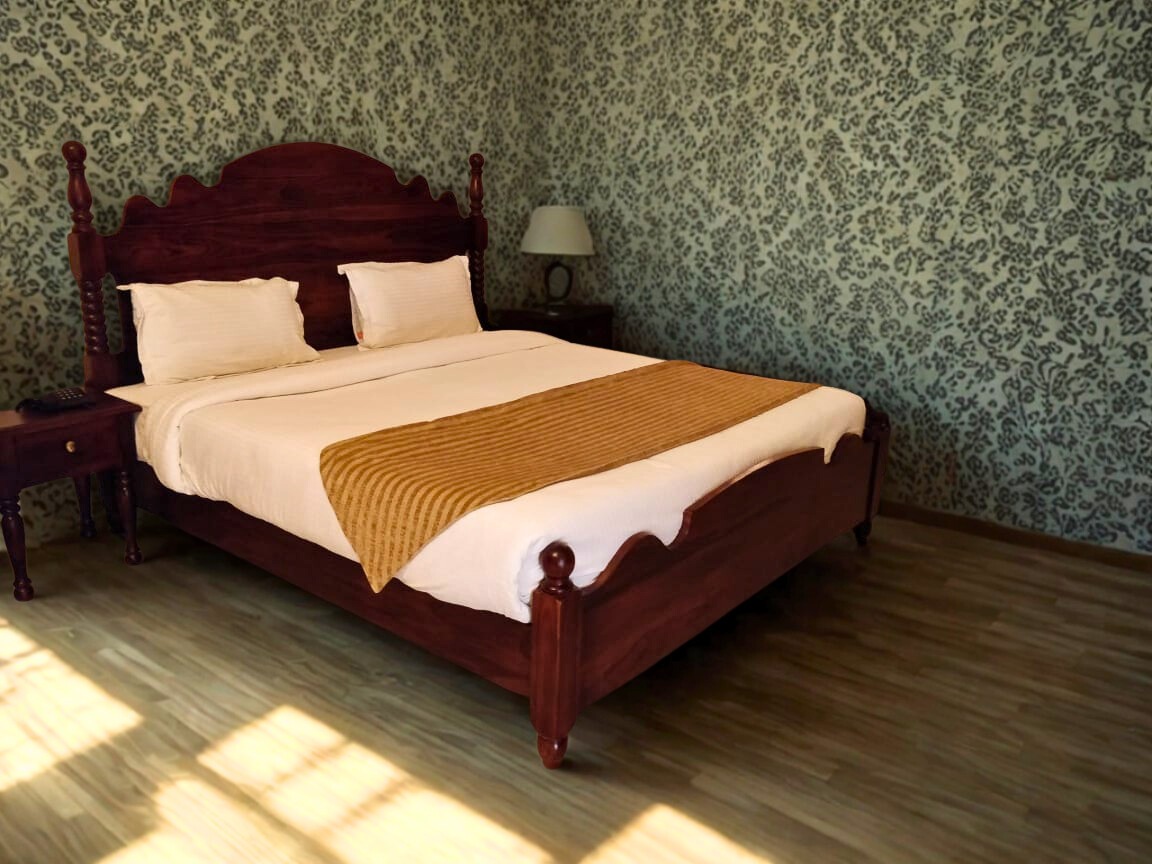 Classic Wooden Double Bed with sturdy hardwood frame by RS Woodworking