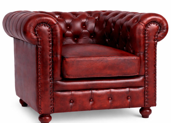 Classic Chesterfield Leather Armchair